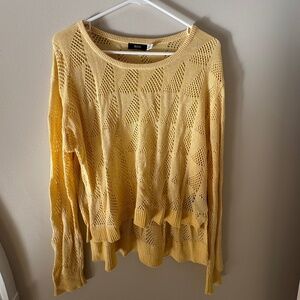 BDG | yellow sweater | size large
